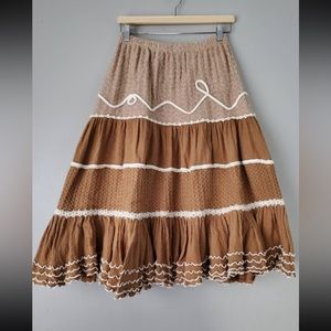 organic peruvian cotton prairie skirt